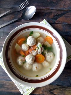 Foto resep Sup Bola Bola Ayam