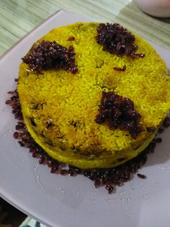 عکسی از دستور ته چین مرغ