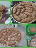 Biscoitos integrais de descarte de levain