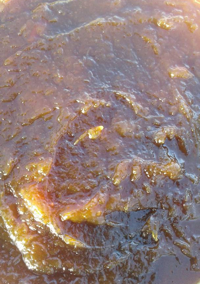 Una foto de Mermelada de calabaza hecha en fuego de campo