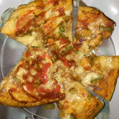 A picture of Homemade pizza.