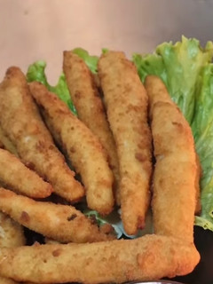 Foto de Filetes de peixe panado