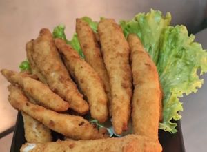 Foto de Filetes de peixe panado