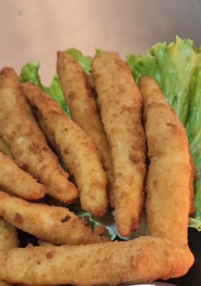 Foto de Filetes de peixe panado