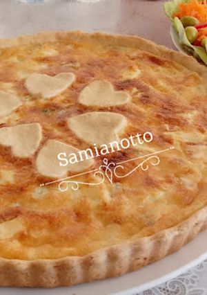 Une photo de Tarte à l'oignon