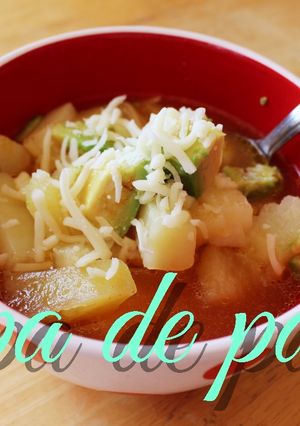 Una foto de Sopa de Papa