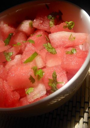 A picture of Water Melon Salad.