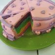 Steamed rainbow cake