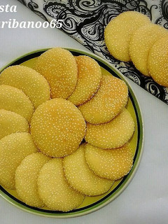 عکسی از دستور کلوچه کنجدی