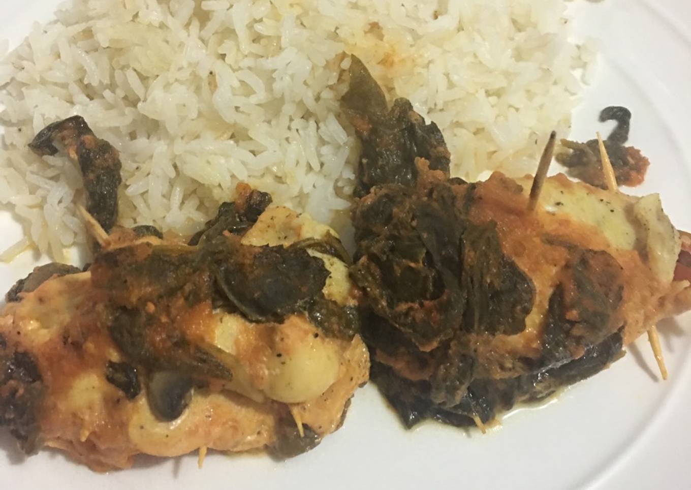 Pechugas de pollo rellenas