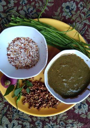 A picture of Anardana Chutney.