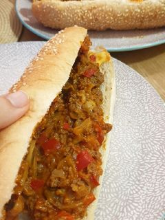 صورة لوصفة ساندويش سلوبي جو