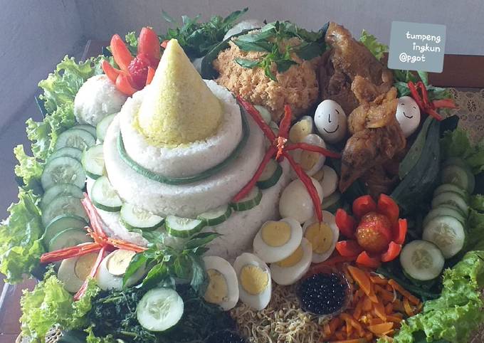 5 Cara Bikin Tumpeng Nasi Putih Yang Lezat Dan Elegan Rekomendasi Hut Ri Ke 78 3791