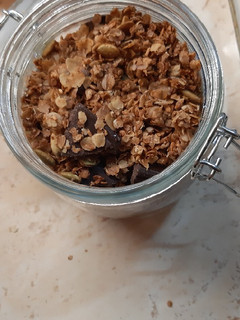 Házi granola 🥥🍫🍯 recept fotója