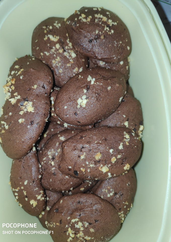 Una foto de Galletas de Nesquik y avellanas