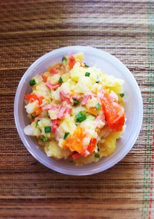 รูปของ สลัดมันฝรั่ง(Simple potato salad)