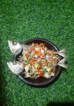 Foto resep Ikan kembung sambal matah