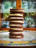 Alfajores de chocolate