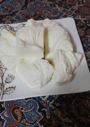 عکسی از دستور پنیر خونگی