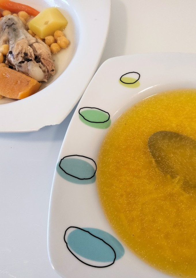 Una foto de Puchero valenciano sencillo