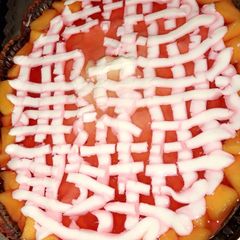 A picture of Mango custard.