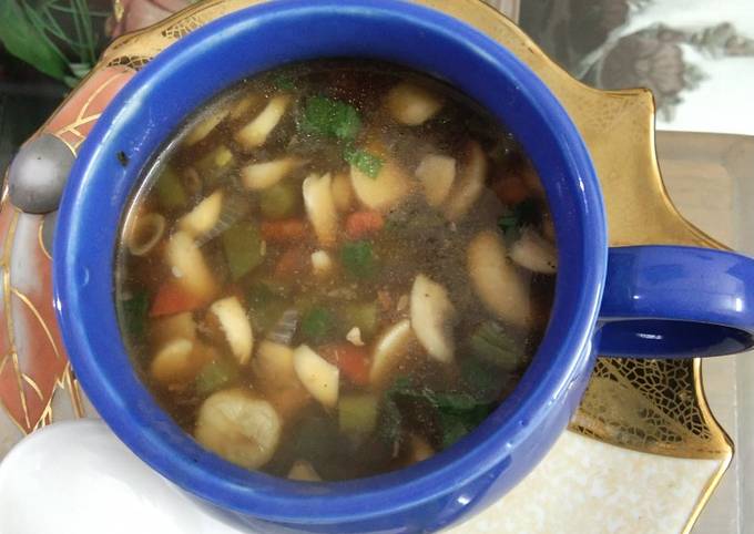 Steps to Prepare Homemade Hot and sour soup