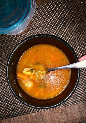 Una foto de Caldo de pescado 🐠