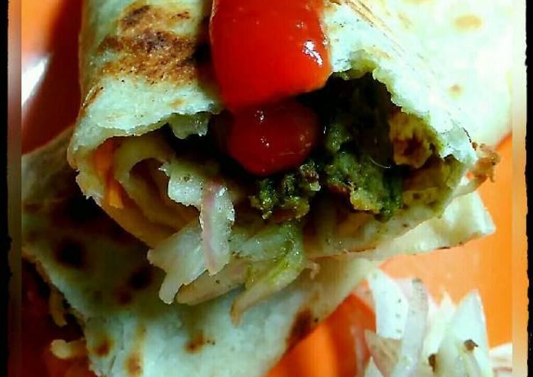 Soya Kabab Roll