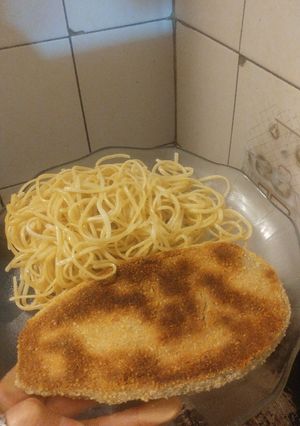 Una foto de Milanesas de berenjena veganas a la Yesi
