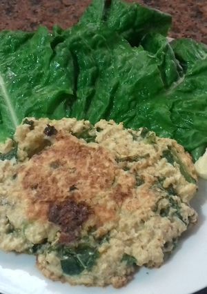 Una foto de Croqueta de avena y acelga #sinharina