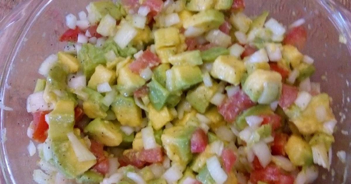 Ensalada De Aguacate Tomate 🍅 Y Cebolla Receta De Mayerlin Manjarres