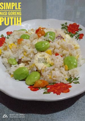 Foto resep Nasi Goreng Putih Sederhana
