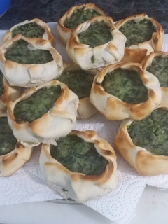 Una foto de Canastitas de Espinaca!