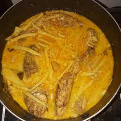รูปของ Santan rebung+ikan