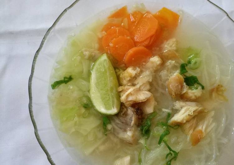 Cara Gampang mengolah Soto Ayam Bening Mudah dan Murah yang Menggugah Selera