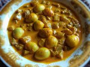 Gambar gulai tunjang telur