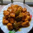 চিলি পনির (chilli paneer recipe in Bengali)