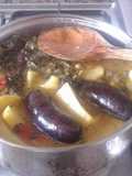 Olla de garbanzos