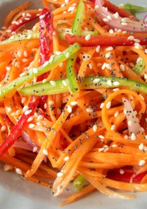 Une photo de Salade de Carotte à la Thaïlandaise