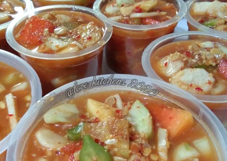 Resep Rujak Sambal Kacang yang Sempurna