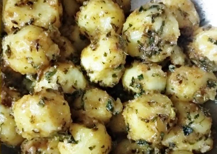 Recipe of Ultimate Kasuri methi Aaloo