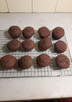 Una foto de Muffins de chocolate