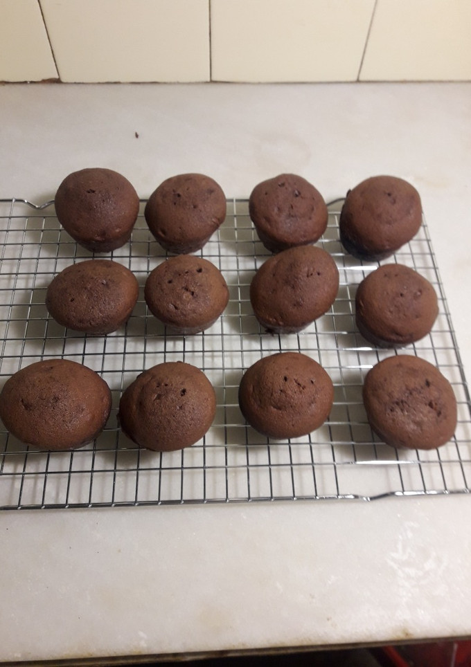 Una foto de Muffins de chocolate