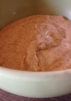 Una foto de Crema de chocolate
