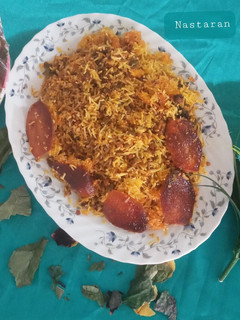 عکسی از دستور لوبیا پلو (استانبولی)