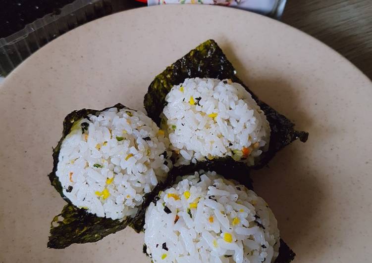 Cara Gampang Menyiapkan Korean rice balls 🇰🇷🍙 Anti Gagal