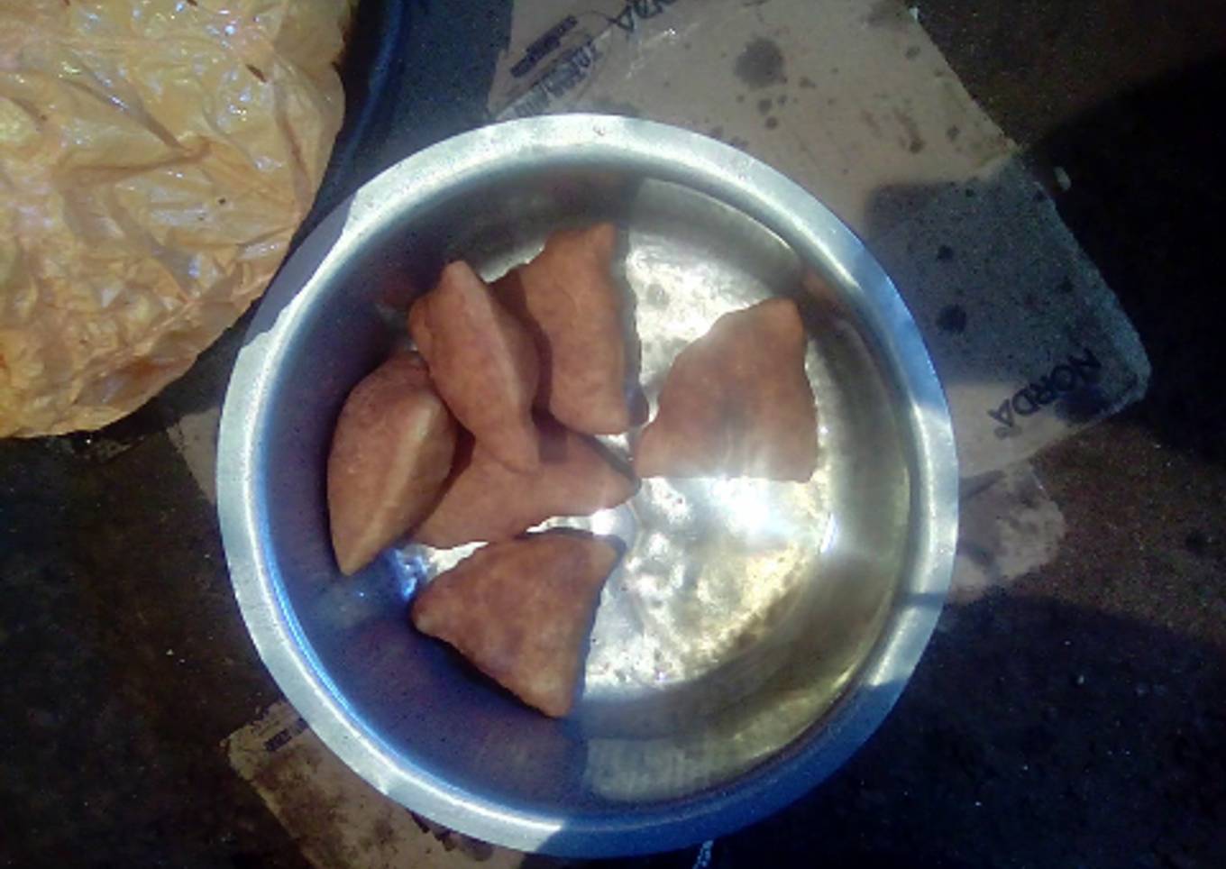 Mandazi for breakfast