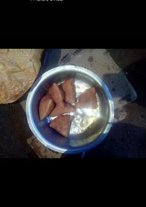 A picture of Mandazi for breakfast.