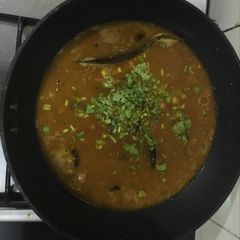 A picture of Chole Masala.