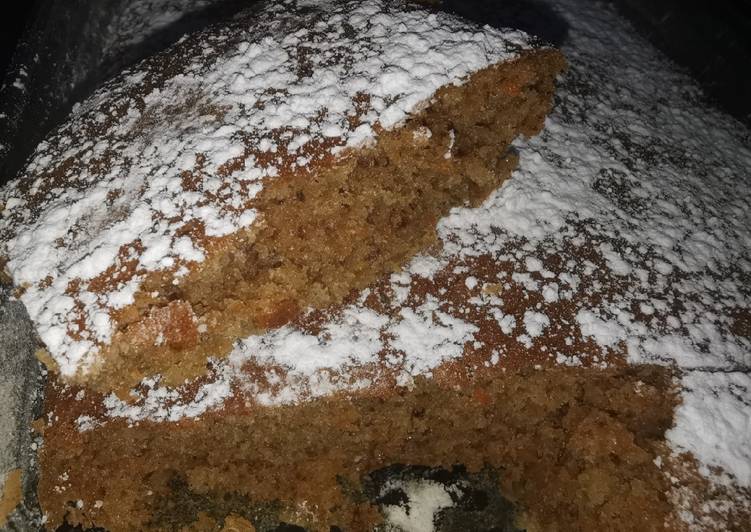 Bizcocho de zanahoria y nueces